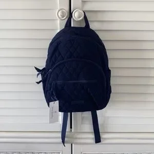 Navy Blue Black Backpack Vera Bradley Vera Bradley Bags Vera